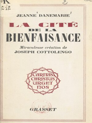 cover image of La cité de la bienfaisance